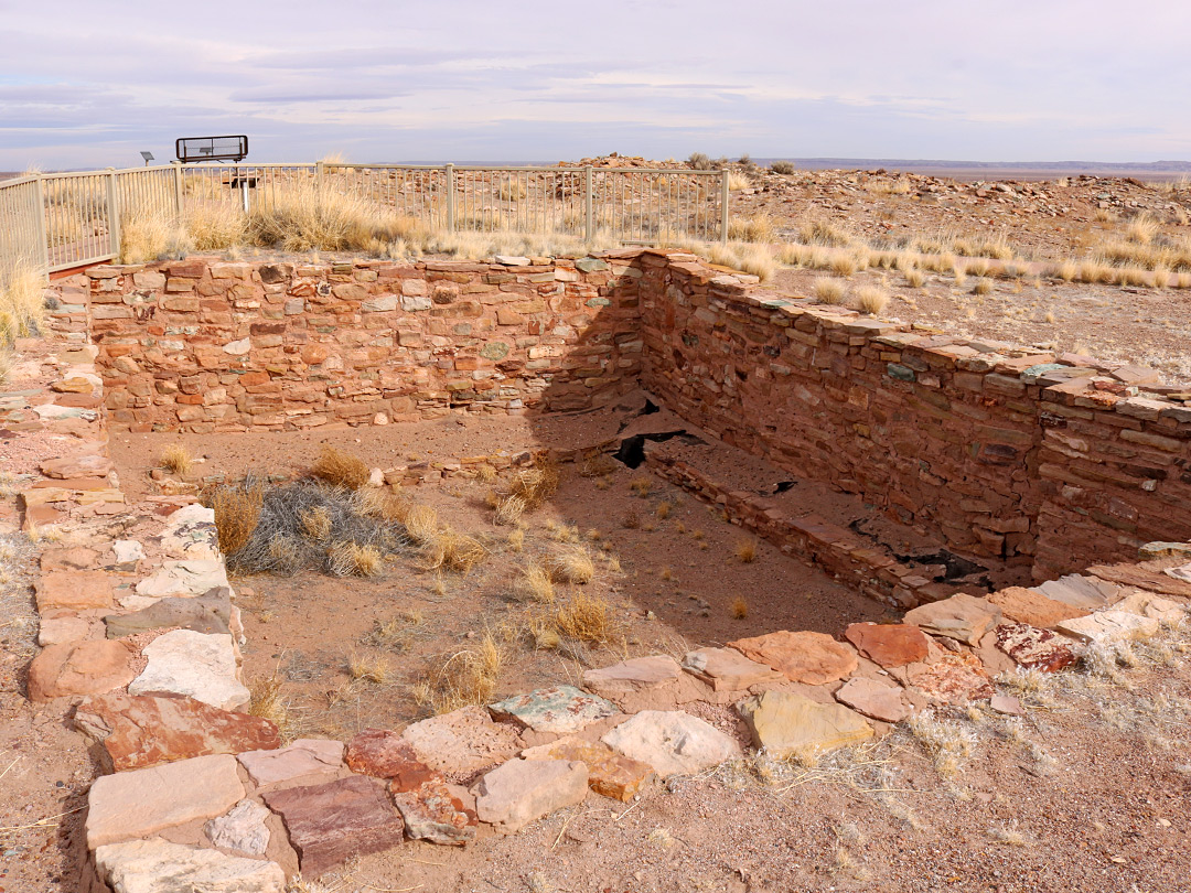 Partially reconstructed room