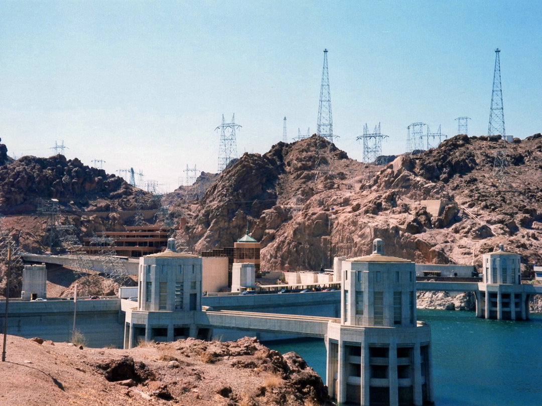 Water intake towers