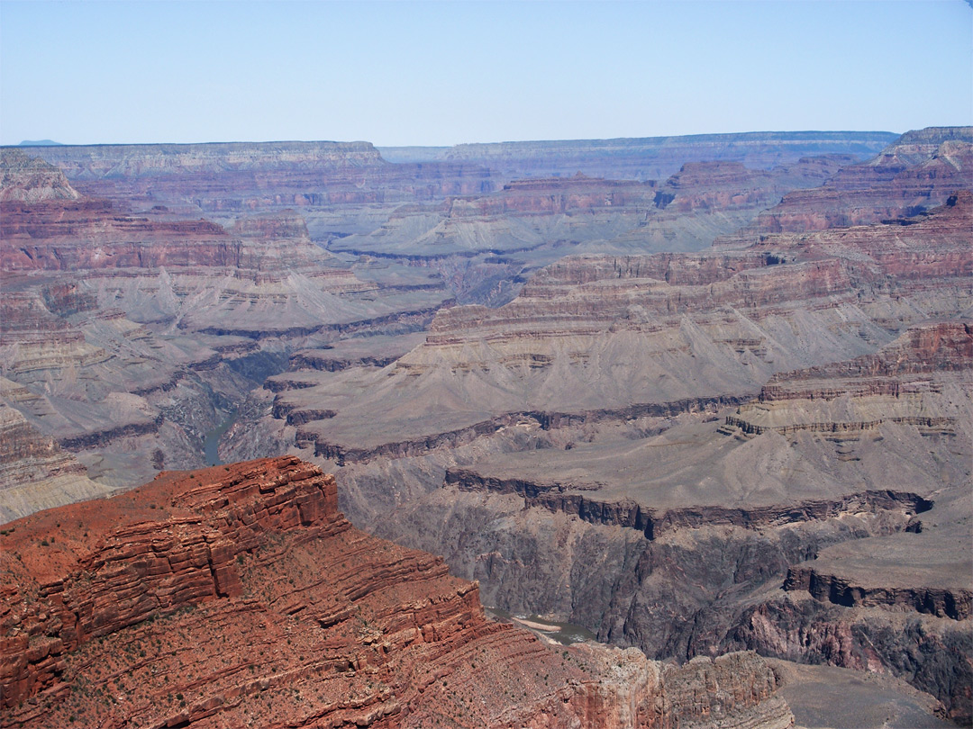 Looking west from Hopi Point