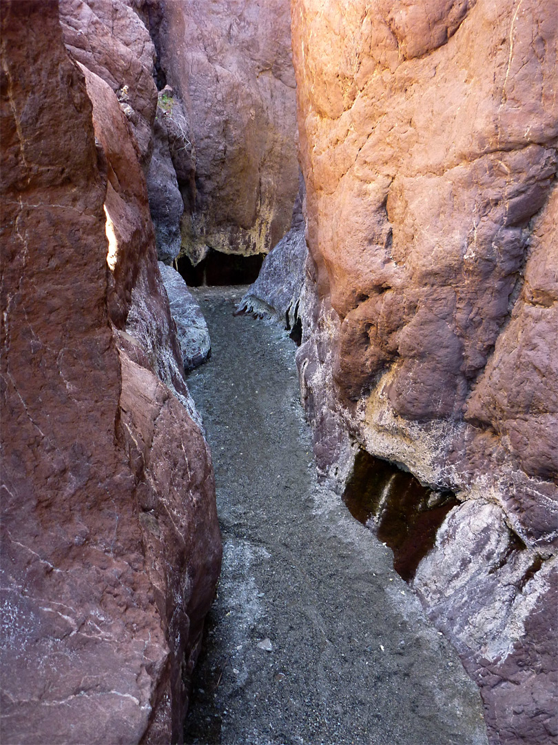 Colorful ravine