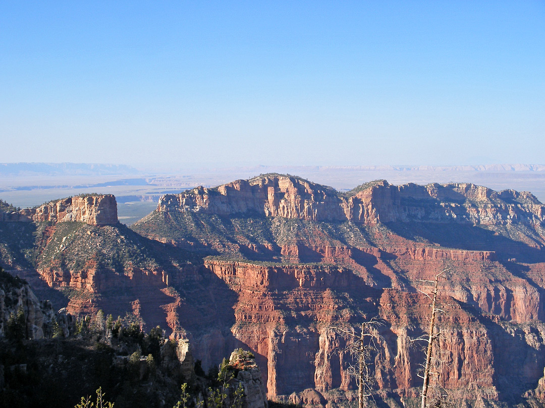 Boundary Ridge and Saddle Mountain