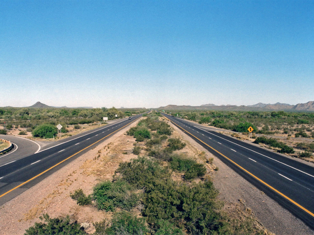 I-8, east of exit 140