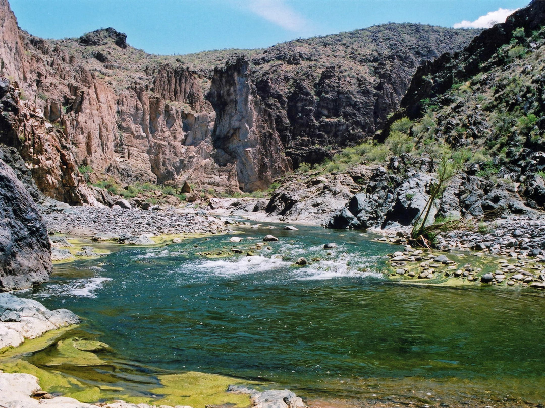 Wide view of Burro Creek