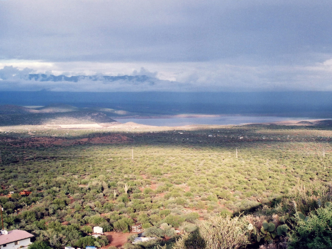 Storm approaching from the east