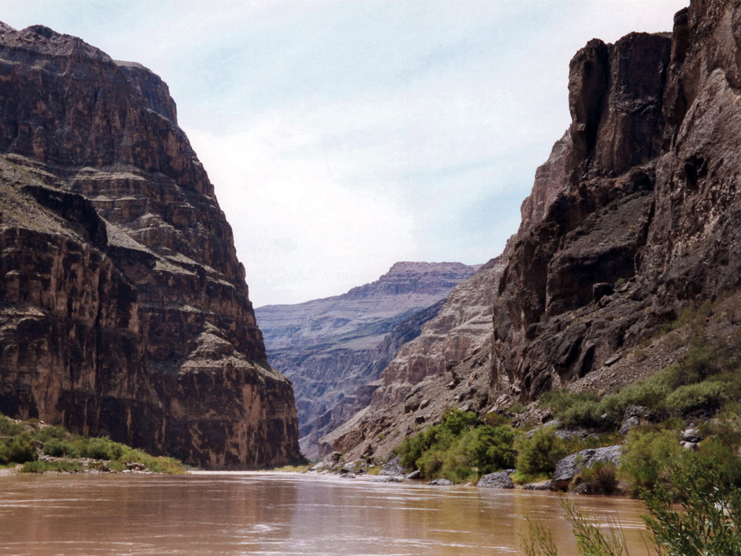 The Colorado, upstream of Lava Falls