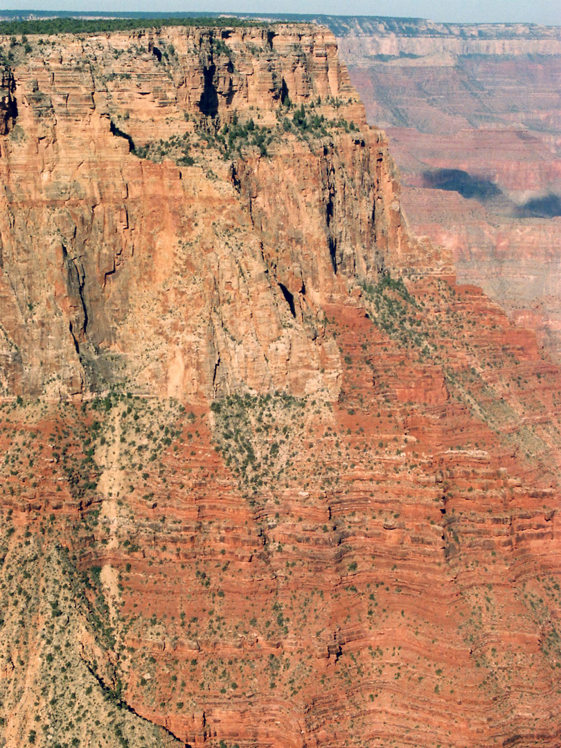 Pinal Point cliffs