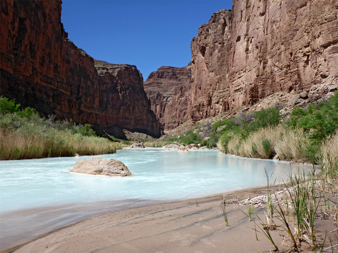 View downstream