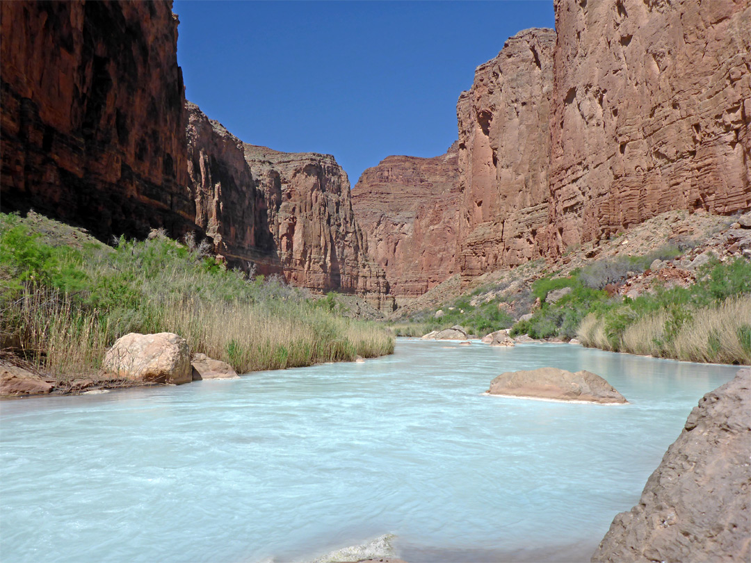 Aquamarine water