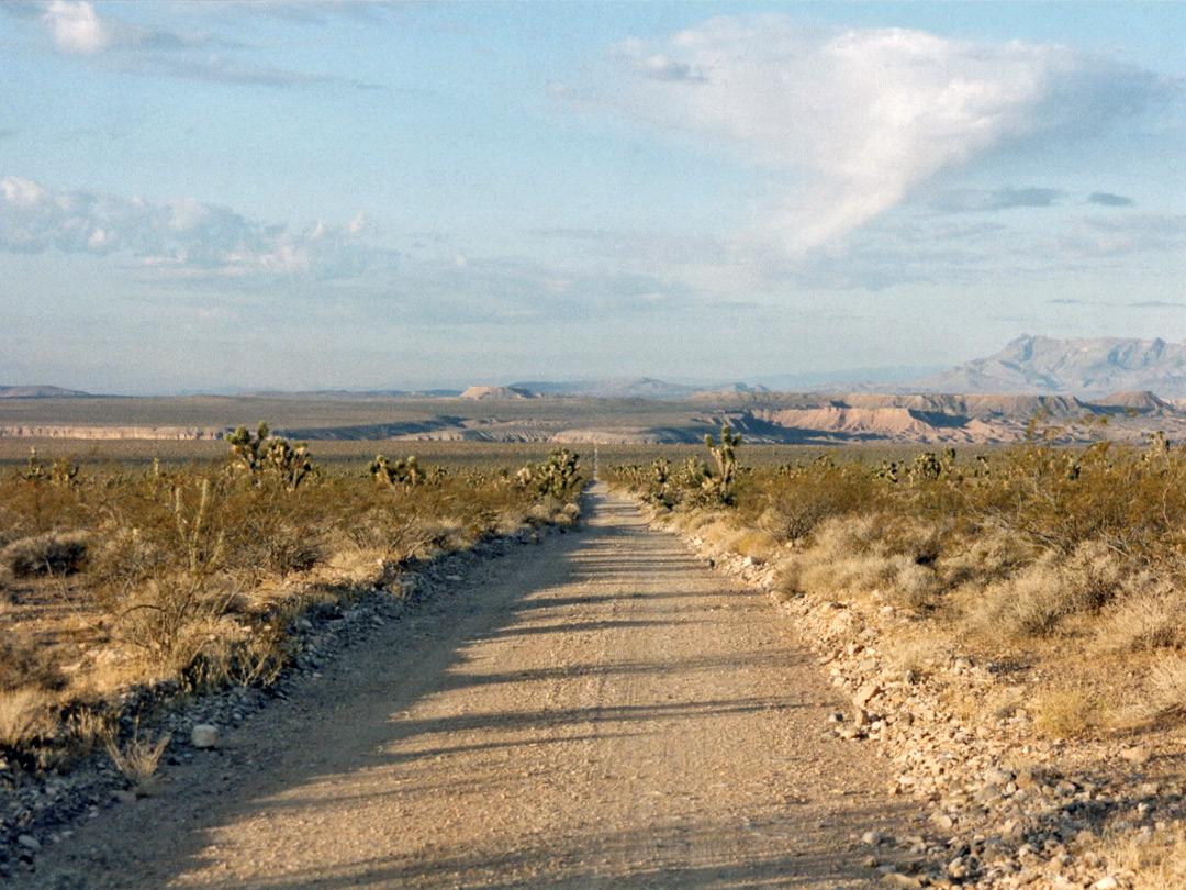 Track to Beaver Dam Wash