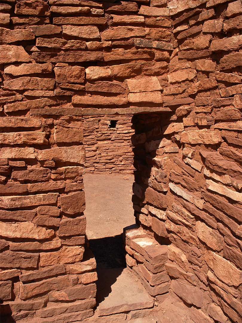 Doorway in Lomaki