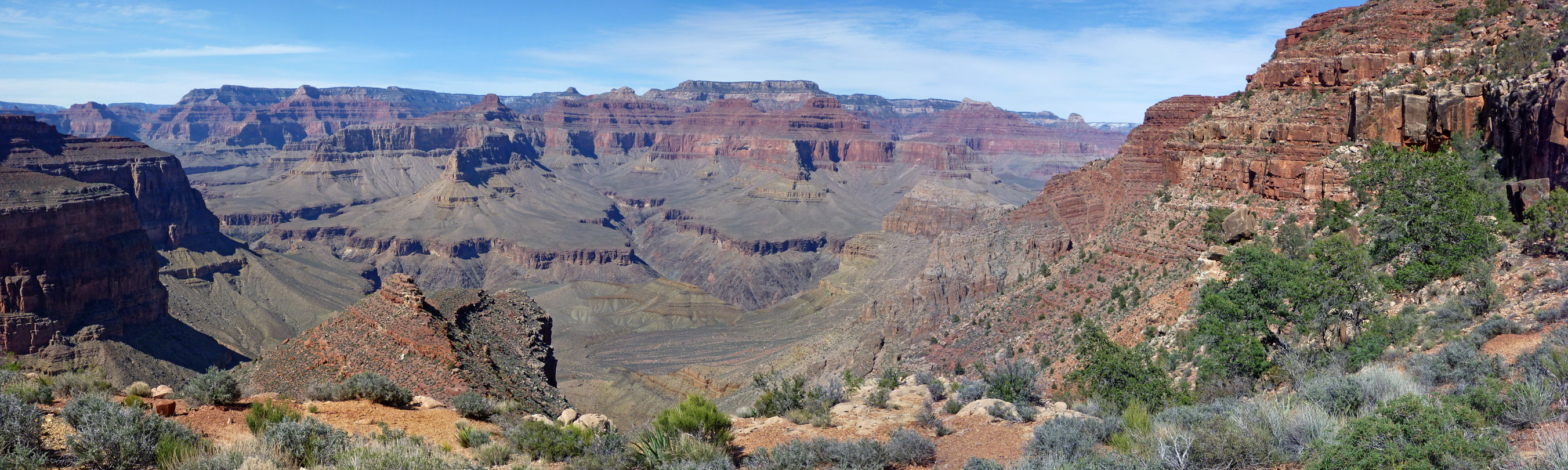 Panorama above Lookout Point