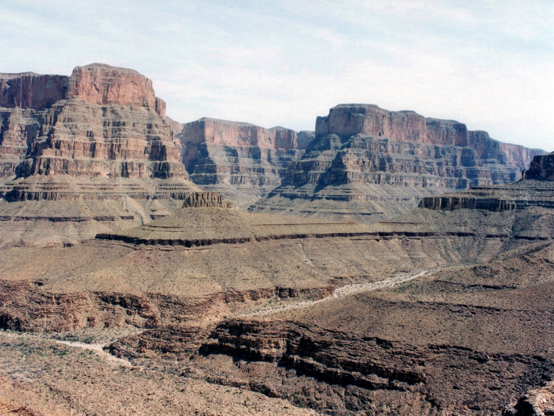 Junction of Meriwhitica and Spencer canyons