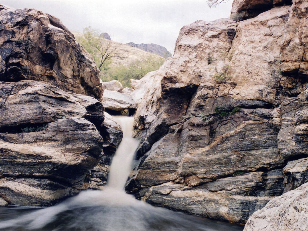 Cascade and pool