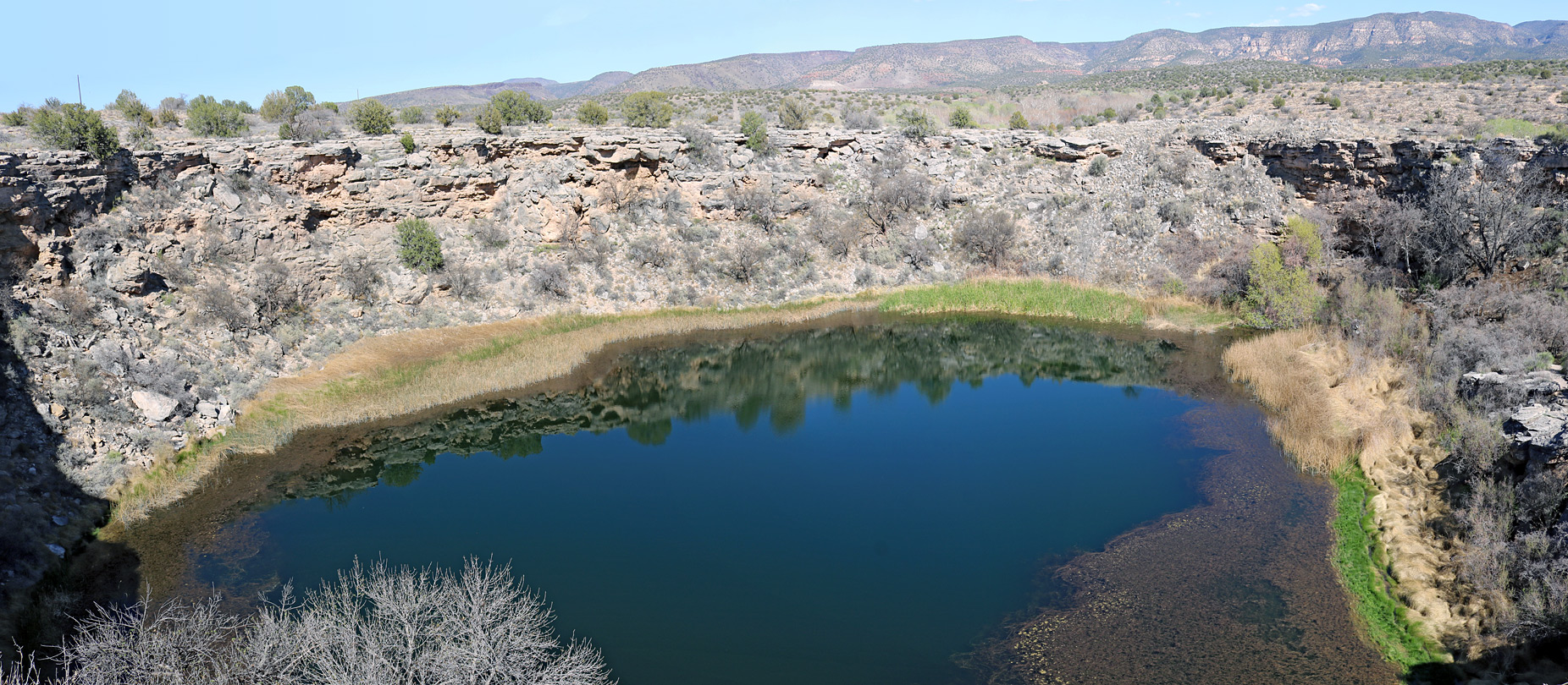 Panorama of the well