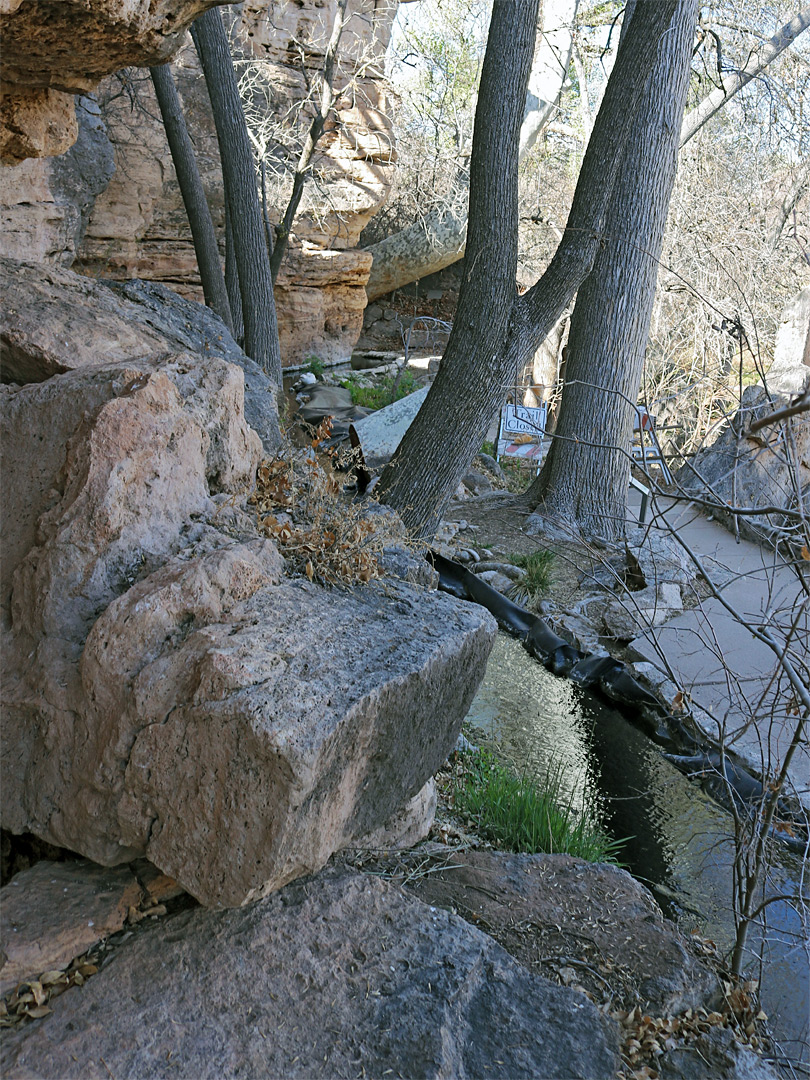 Stream from the well