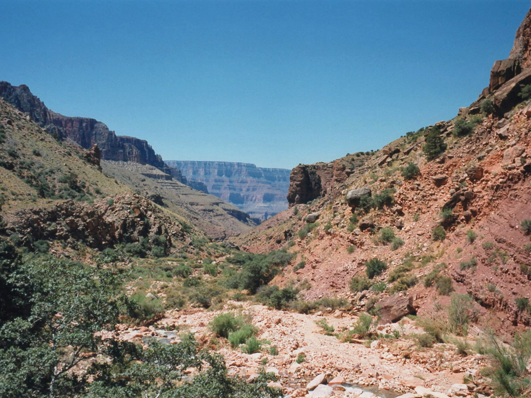 Open canyon