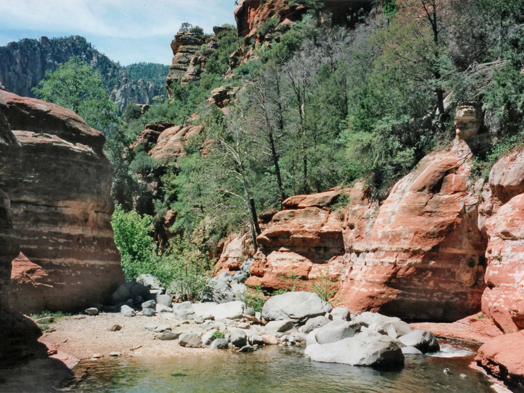 Pool along Oak Creek