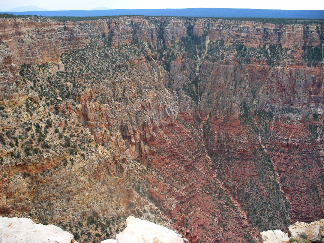 View to the southwest