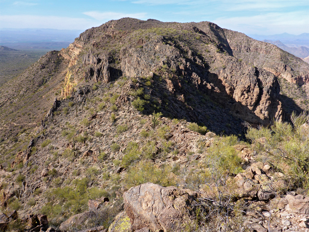 North summit of Pass Mountain