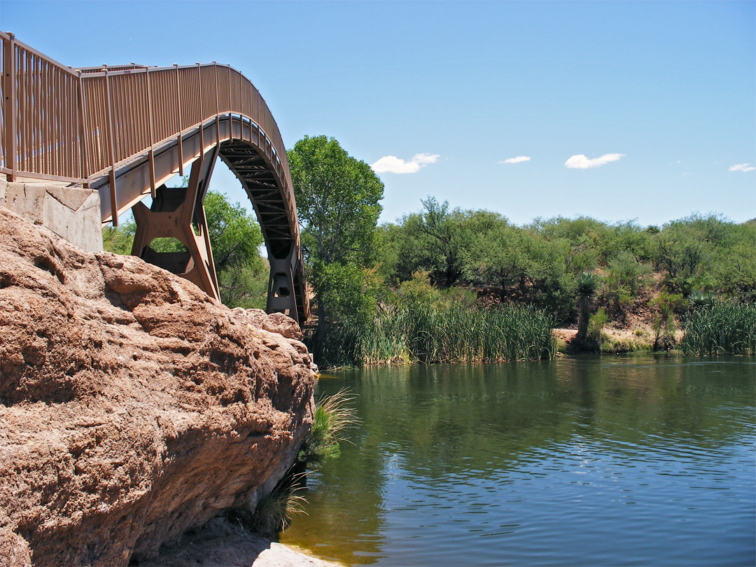 The footbridge