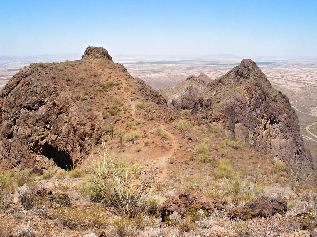 Trail to the peak