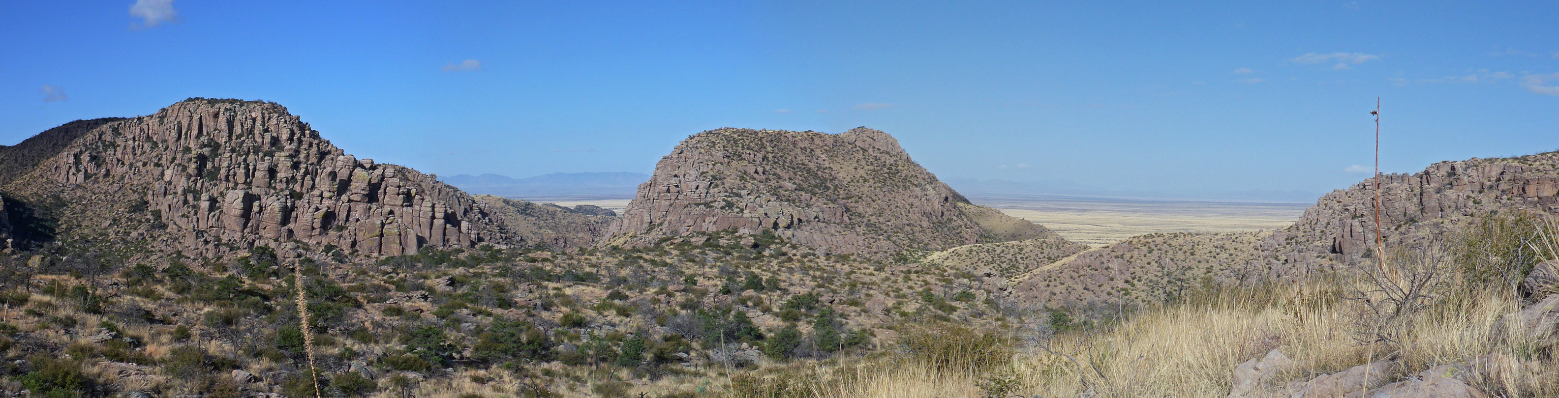 Valley to the northwest