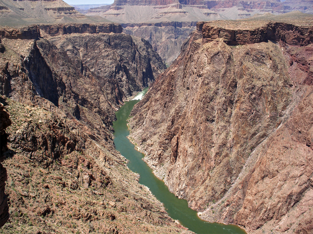 The inner canyon gorge