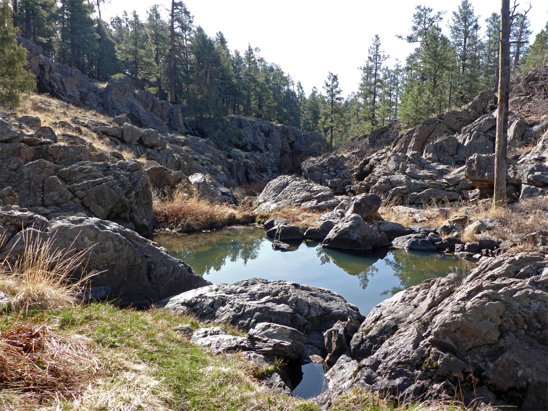 Basalt boulders