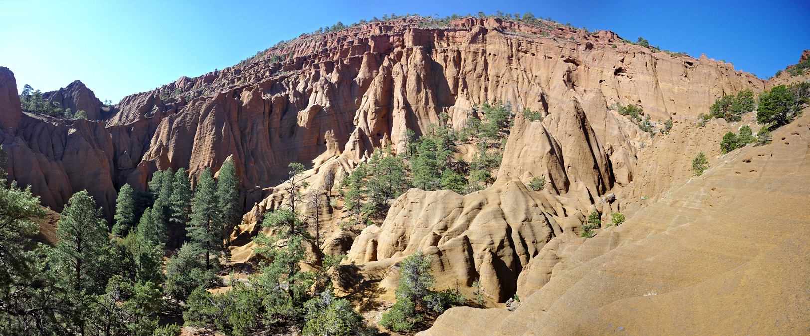 Wide view of the amphitheater