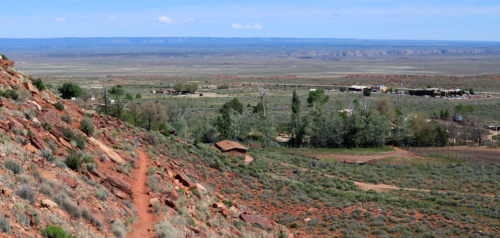 View along the Ridge Trail