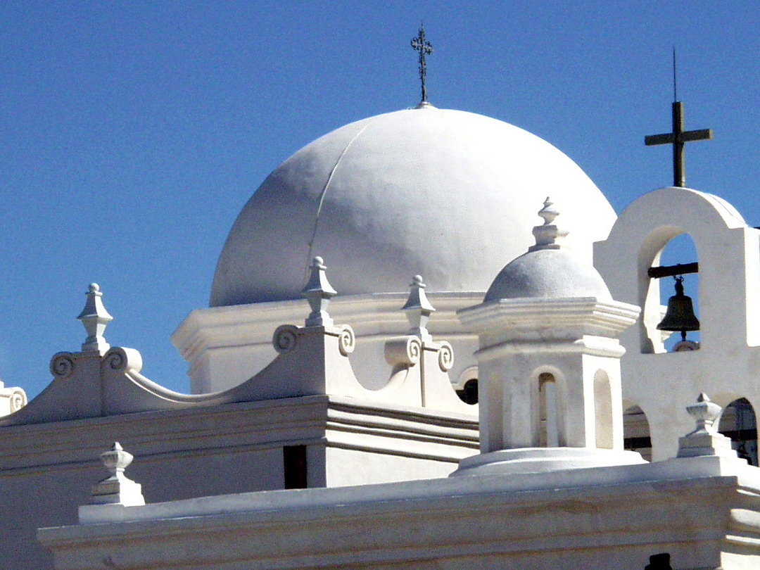 Dome and crosses