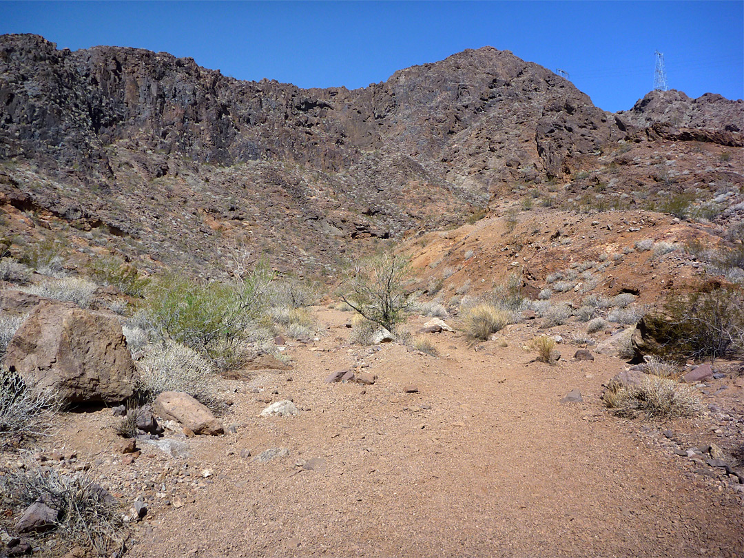 Sandy streambed