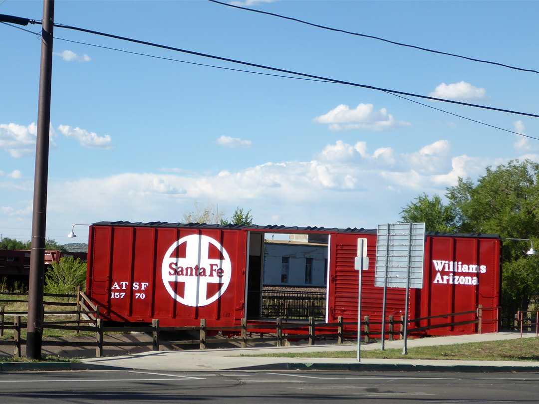 Santa Fe railcar