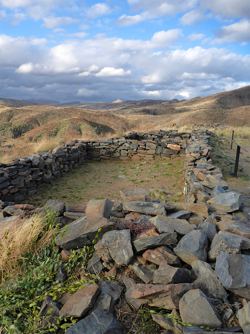 Partly reconstructed ruin
