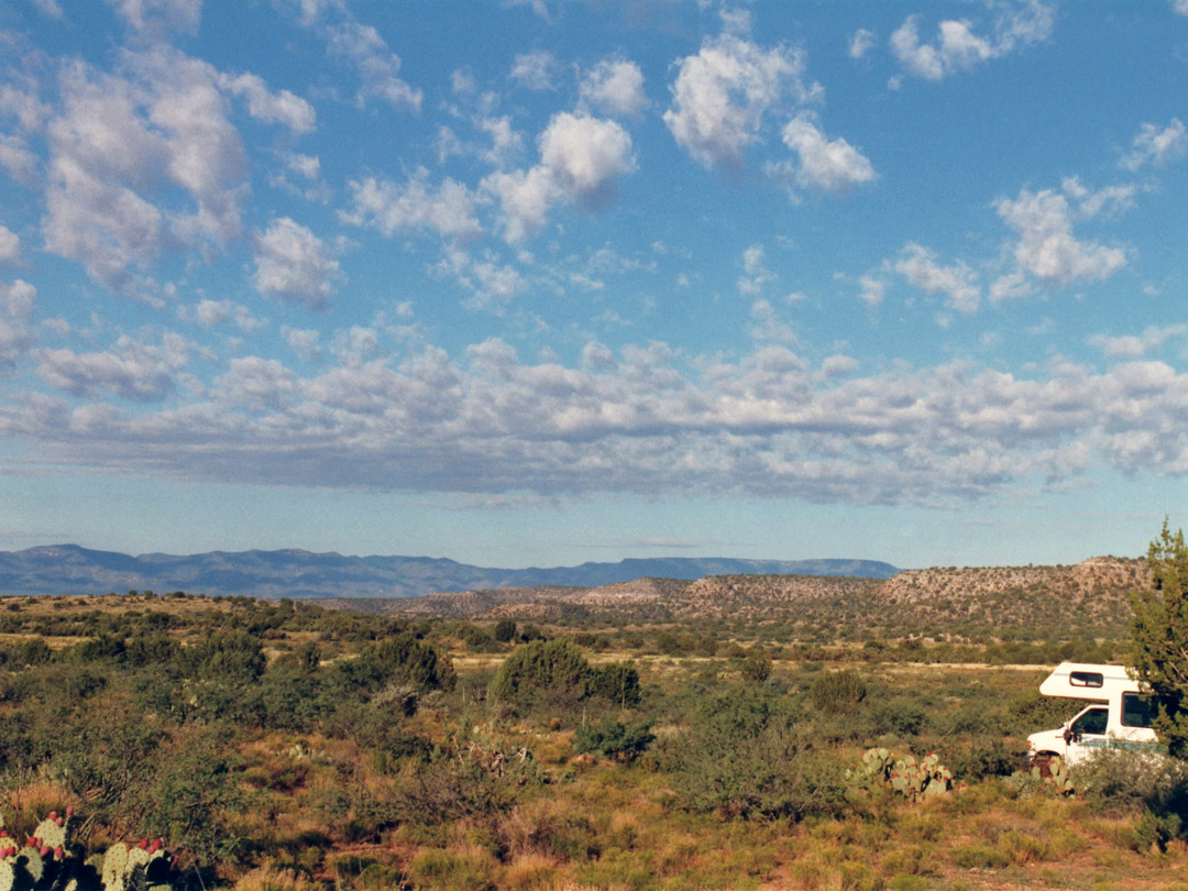 Desert to the south