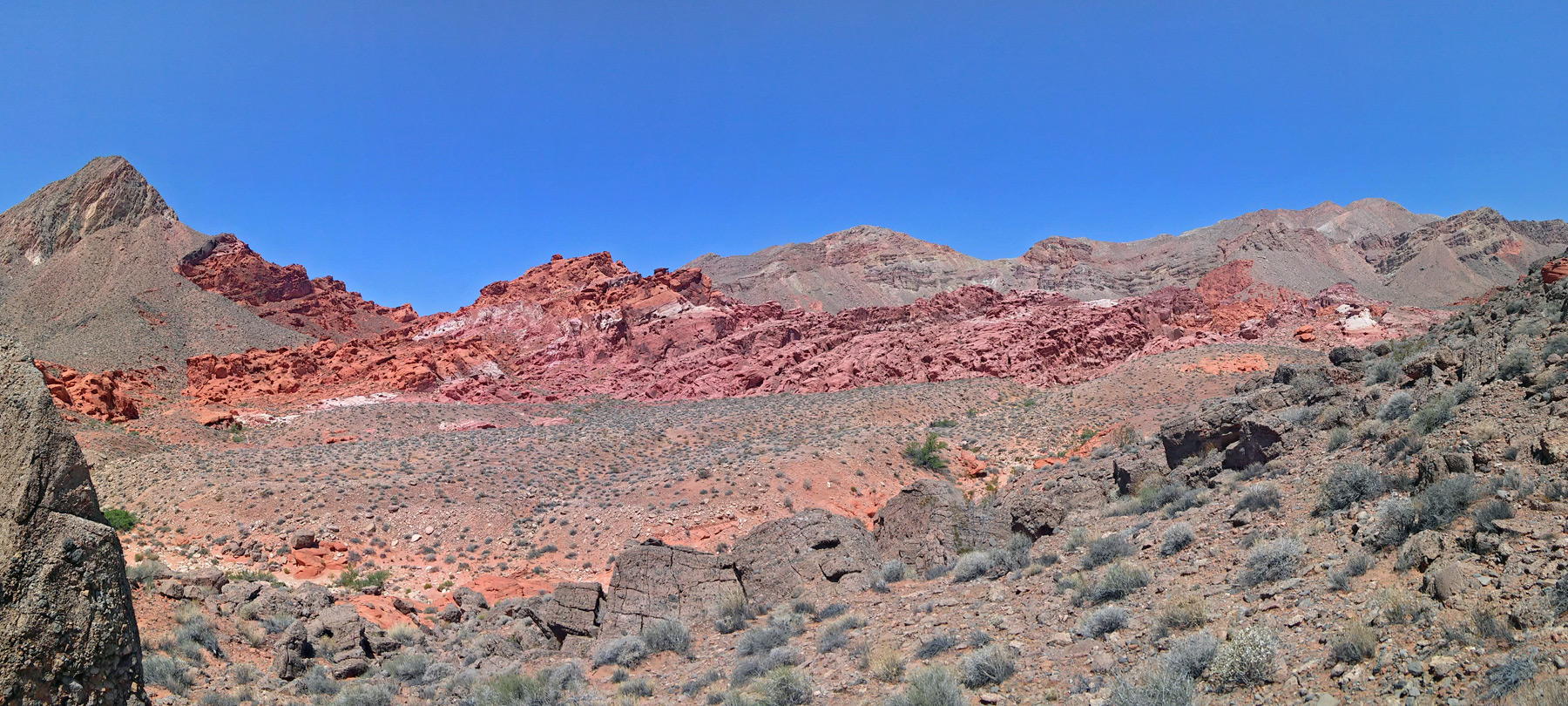 Southern edge of the formations