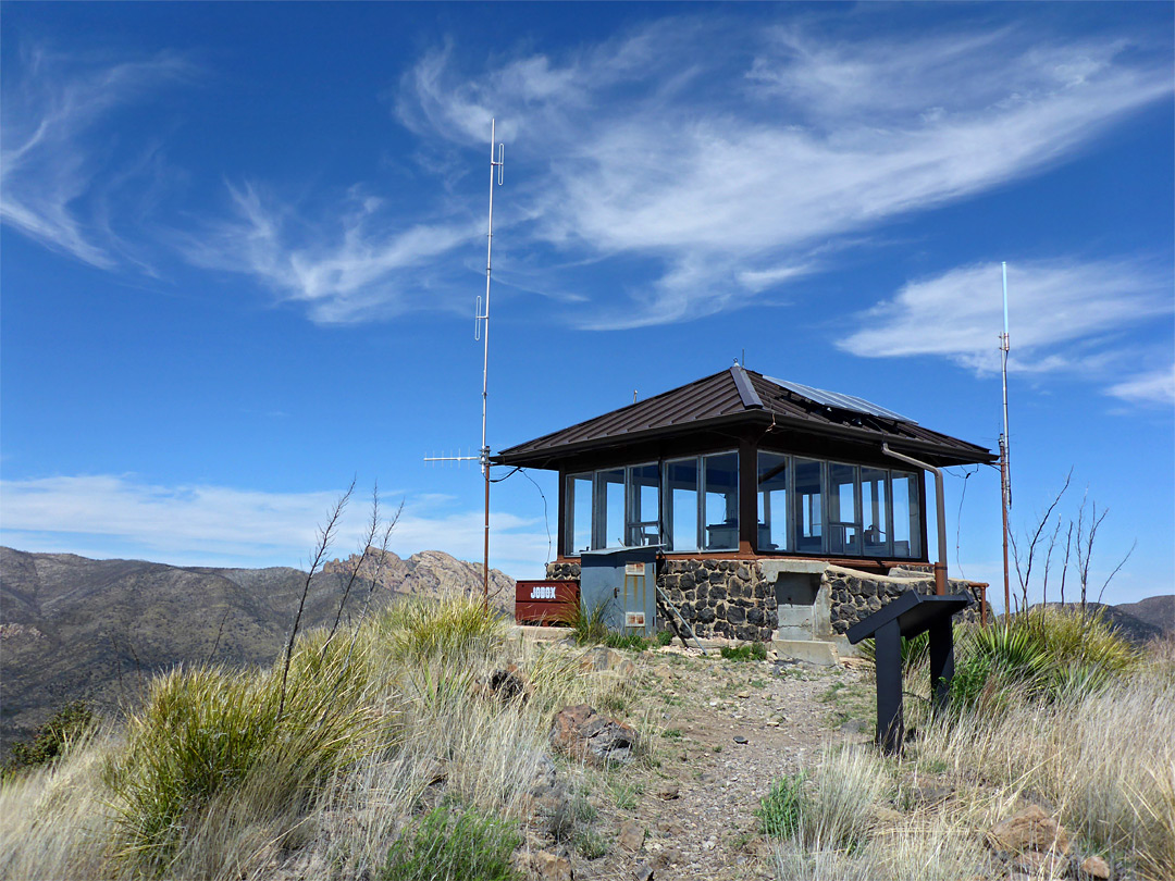 Fire lookout tower