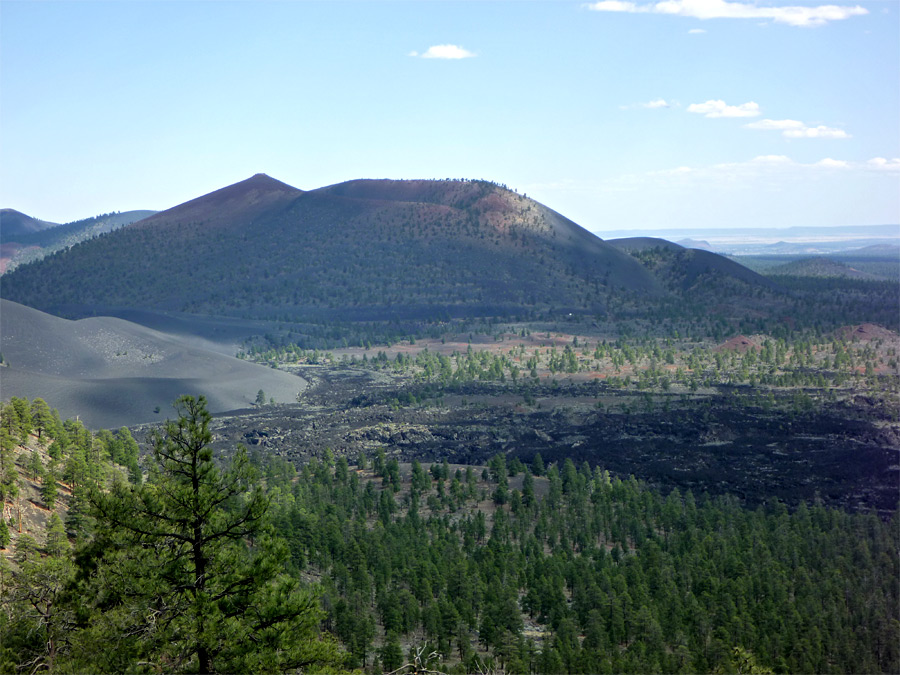 Lava in front of Sunset Crater