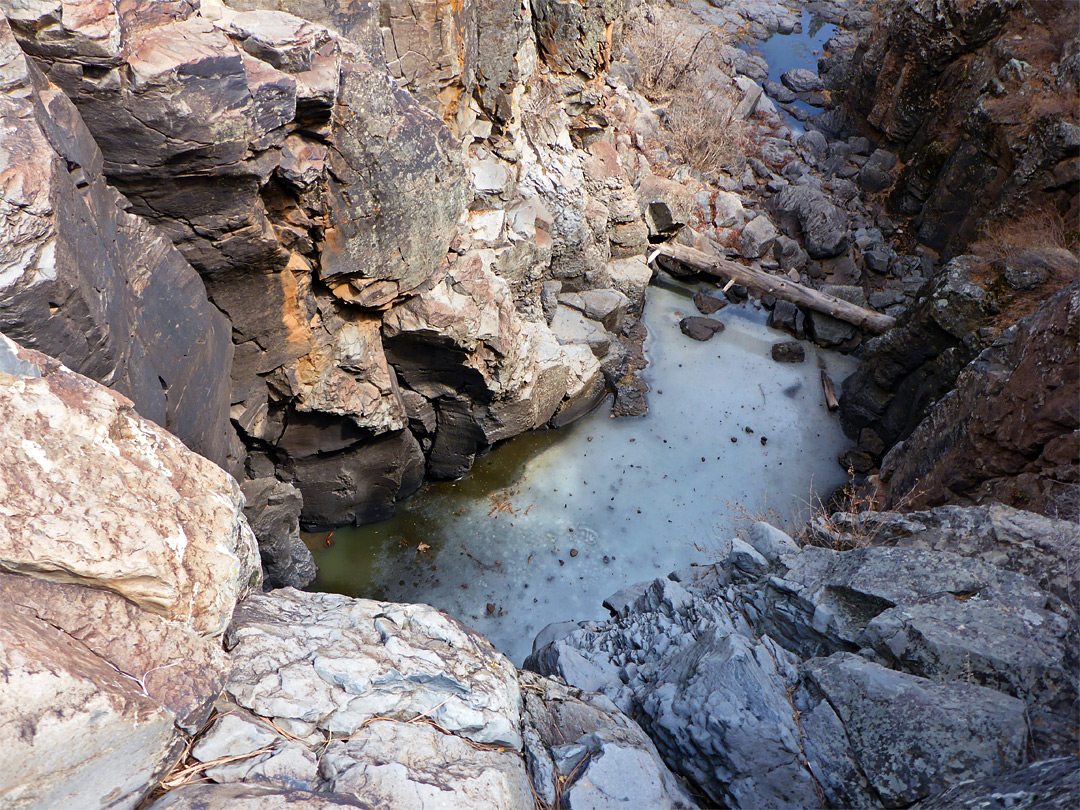 Frozen pool