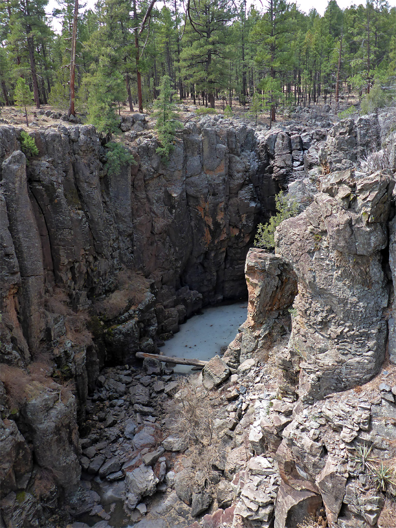 Vertical cliffs