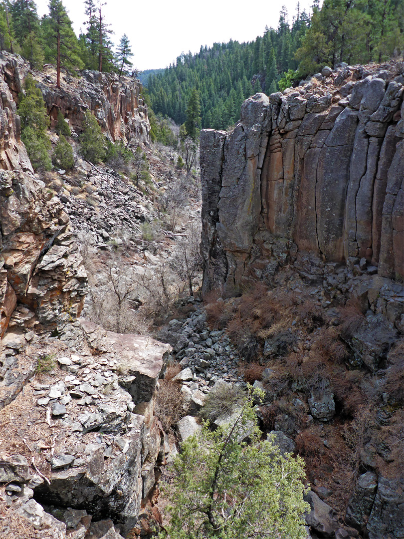 Columnar basalt