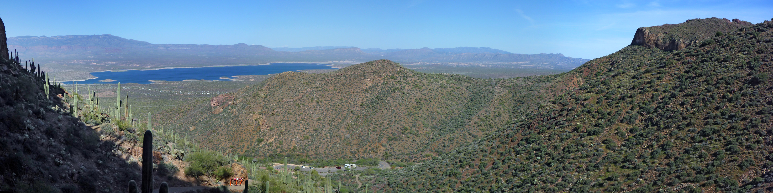 Panorama from the Lower Ruin