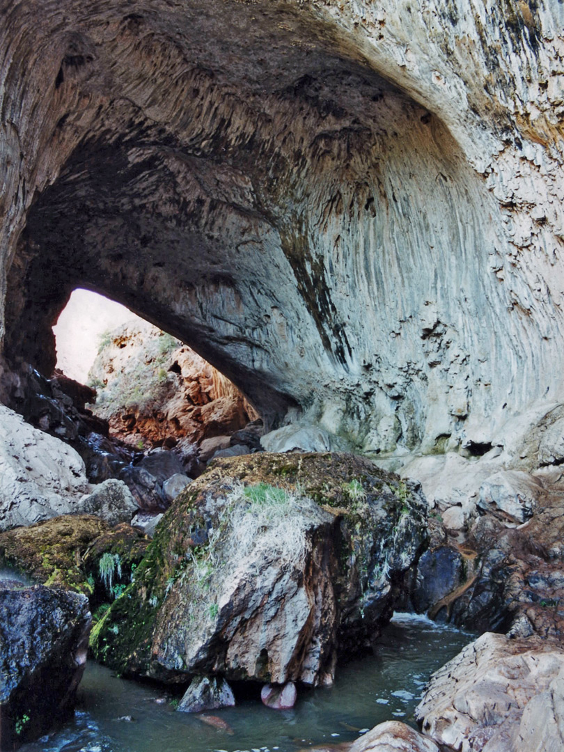 View under the bridge