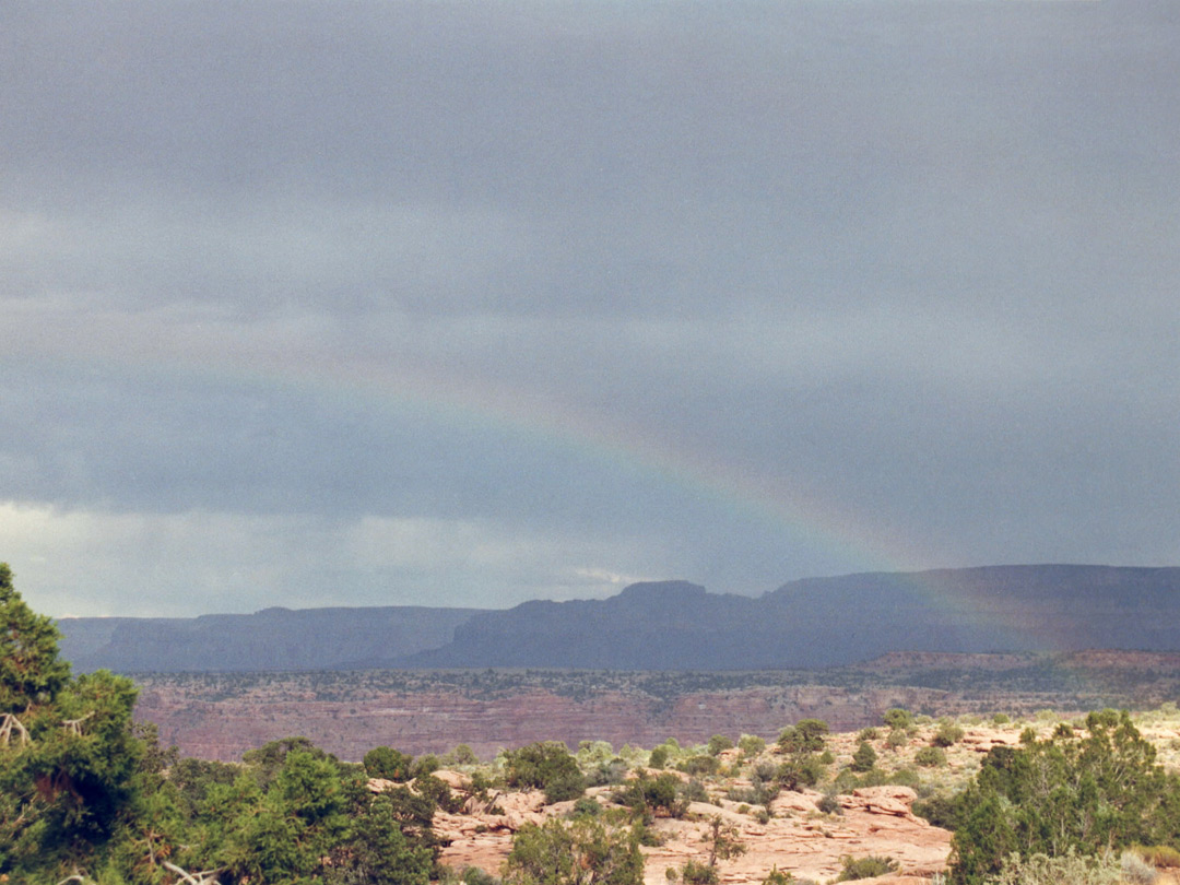 Rainbow over Tuweep