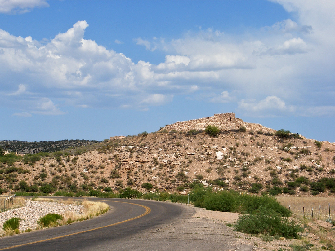 The entrance road