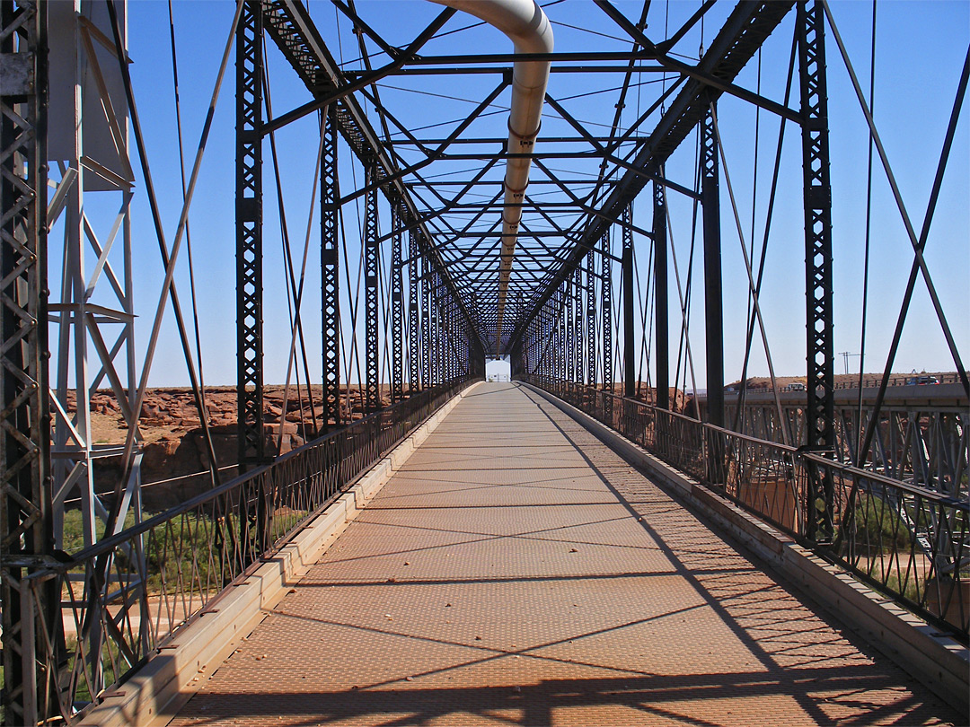 Old road bridge at Cameron