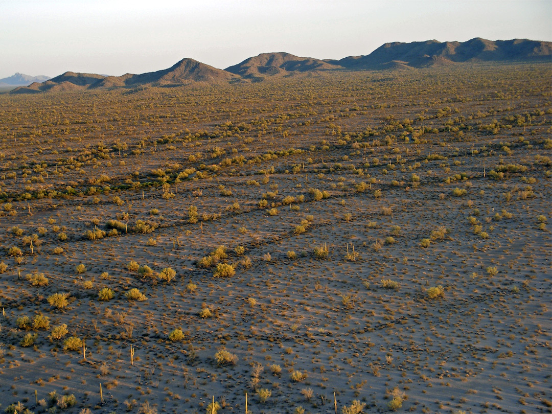 Vekol Valley and Table Top Mnts