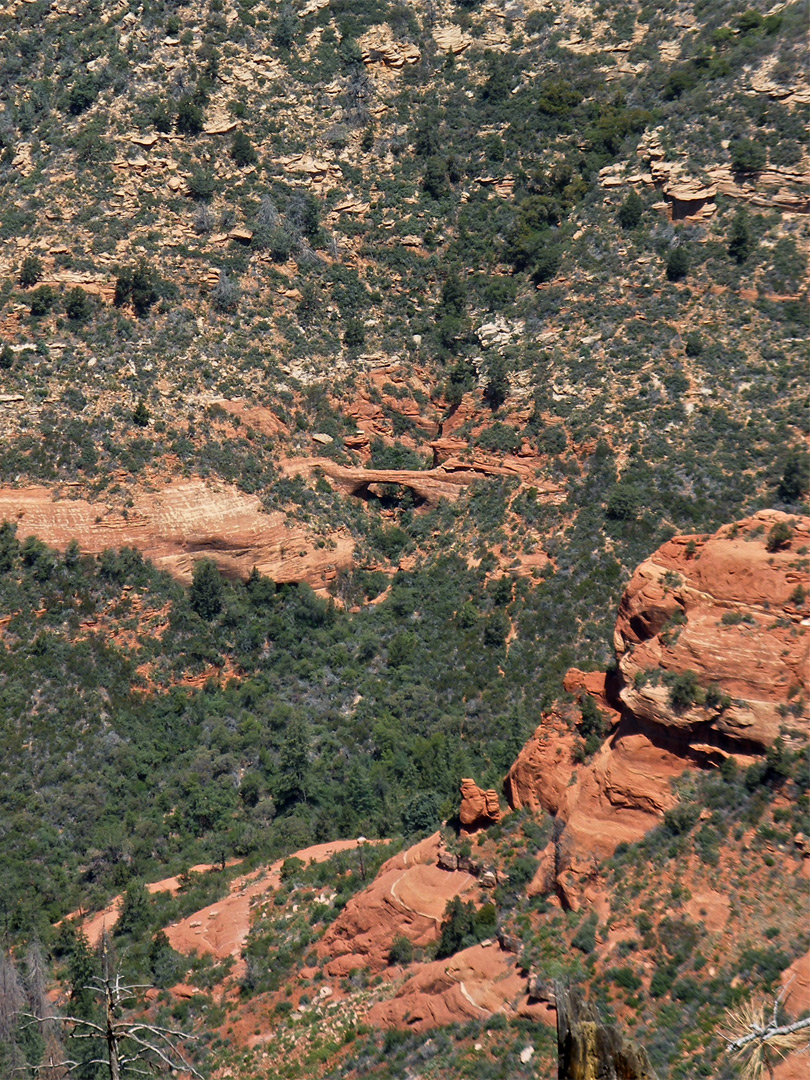 Vultee Arch, from Wilson Mountain