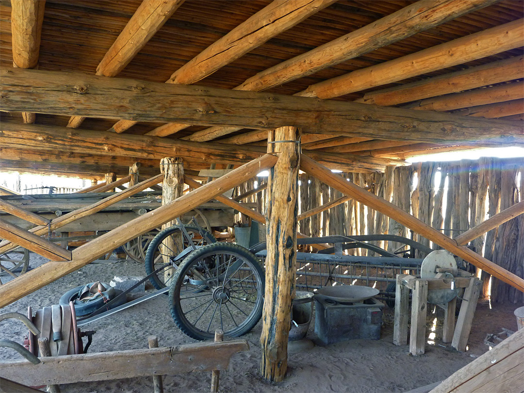 Shed near the barn