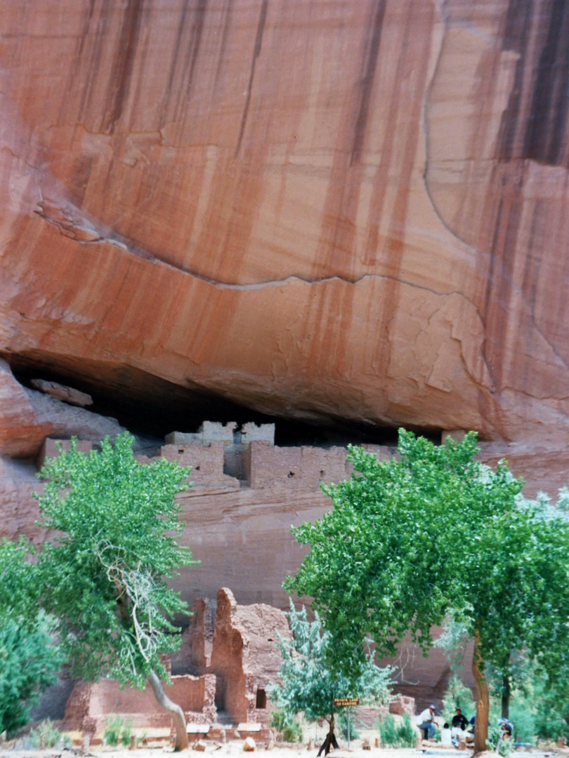 The ruins - close view